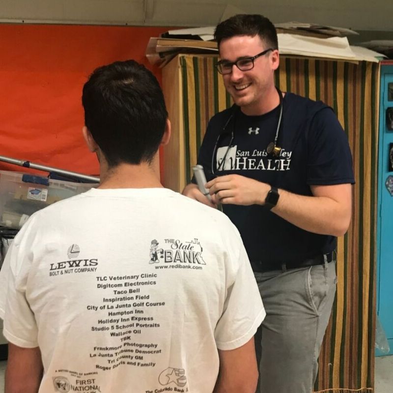 Sports Med provides physicals to Center and other SLV high school students