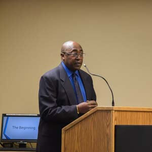 In honor of Martin Luther King Jr. Day, Dr. Dennard Ellison, an otolaryngologist, spoke about his life at the San Luis Valley Health Education and Conference Center