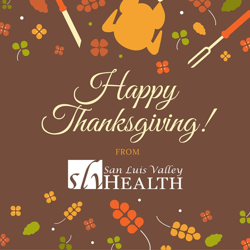 Happy Thanksgiving from SLV Health