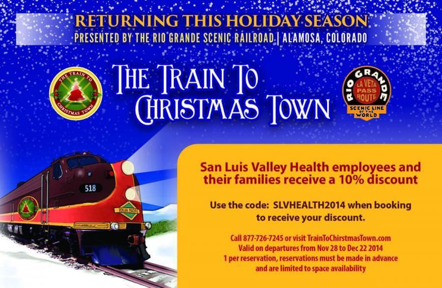 The Train to Christmas info flyer